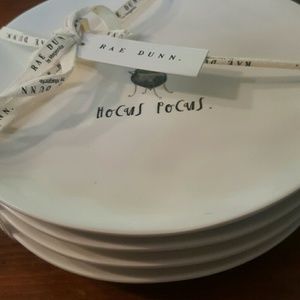 Rae Dunn Halloween plates